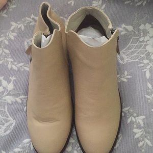 Nude booties